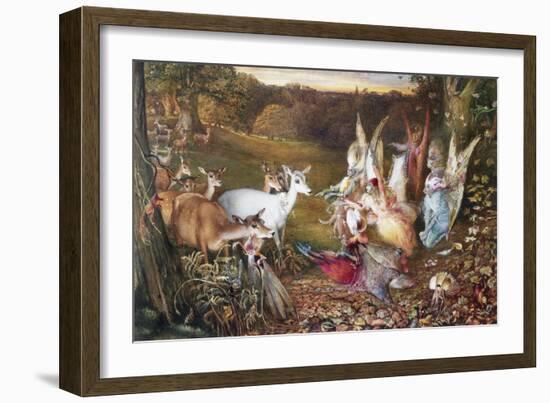 The Enchanted Forest-John Anster Fitzgerald-Framed Giclee Print