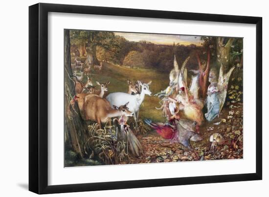 The Enchanted Forest-John Anster Fitzgerald-Framed Giclee Print