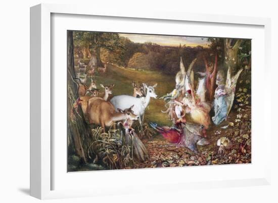 The Enchanted Forest-John Anster Fitzgerald-Framed Giclee Print