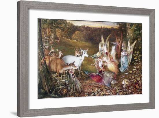 The Enchanted Forest-John Anster Fitzgerald-Framed Giclee Print