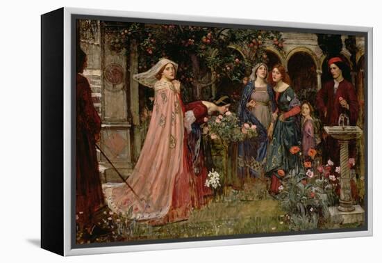 The Enchanted Garden, c.1916-17-John William Waterhouse-Framed Premier Image Canvas