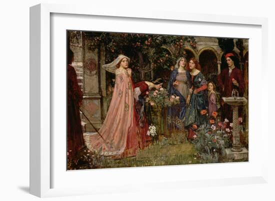 The Enchanted Garden, c.1916-17-John William Waterhouse-Framed Giclee Print