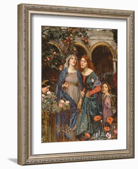 The Enchanted Garden, C.1916-17-John William Waterhouse-Framed Giclee Print