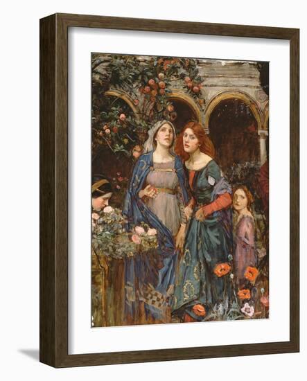 The Enchanted Garden, C.1916-17-John William Waterhouse-Framed Giclee Print