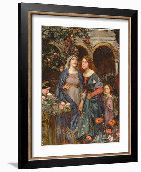 The Enchanted Garden, C.1916-17-John William Waterhouse-Framed Giclee Print