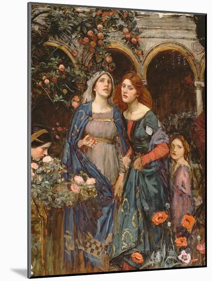 The Enchanted Garden, C.1916-17-John William Waterhouse-Mounted Giclee Print