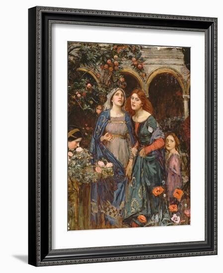 The Enchanted Garden, C.1916-17-John William Waterhouse-Framed Giclee Print