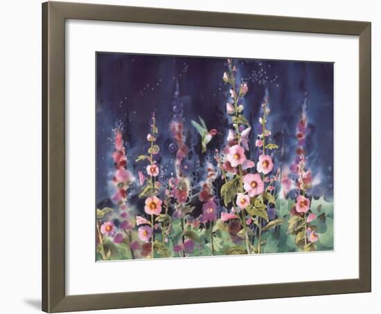 The Enchanted Hummingbird-Jean-yves Guindon-Framed Art Print