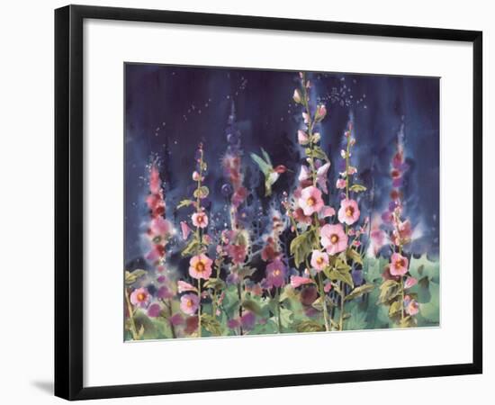 The Enchanted Hummingbird-Jean-yves Guindon-Framed Art Print