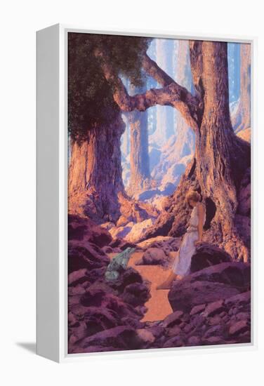 The Enchanted Prince-Maxfield Parrish-Framed Stretched Canvas