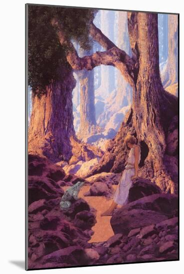 The Enchanted Prince-Maxfield Parrish-Mounted Art Print