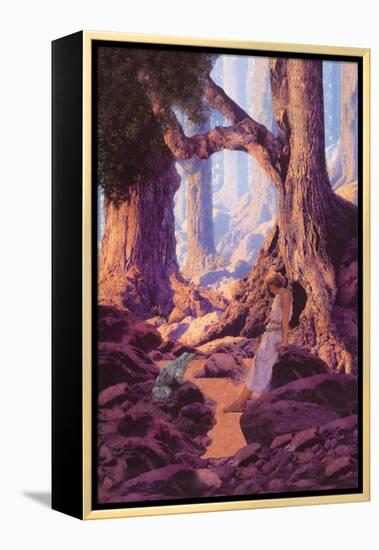 The Enchanted Prince-Maxfield Parrish-Framed Stretched Canvas