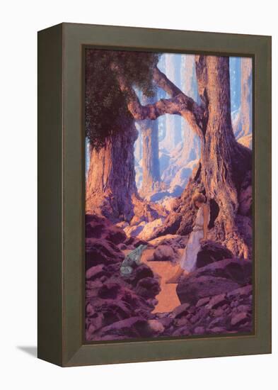 The Enchanted Prince-Maxfield Parrish-Framed Stretched Canvas