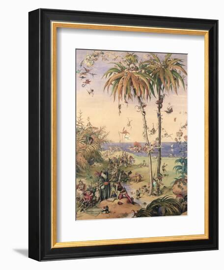 The Enchanted Tree, a Fantasy Based on 'The Tempest', 1845-Richard Doyle-Framed Giclee Print