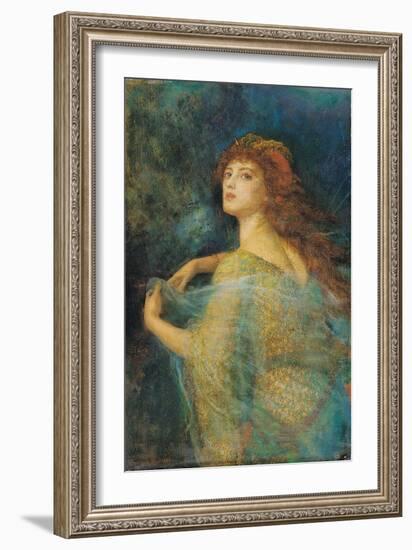 The Enchantress-Arthur Hughes-Framed Giclee Print