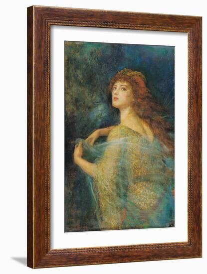 The Enchantress-Arthur Hughes-Framed Giclee Print