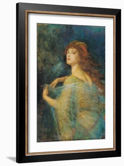 The Enchantress-Arthur Hughes-Framed Giclee Print