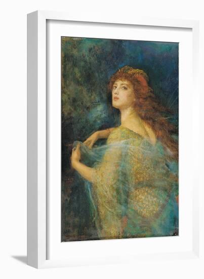 The Enchantress-Arthur Hughes-Framed Giclee Print