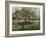 The Enclosure at Eragny, Un Clos a Eragny, 1895-Eugène Boudin-Framed Giclee Print