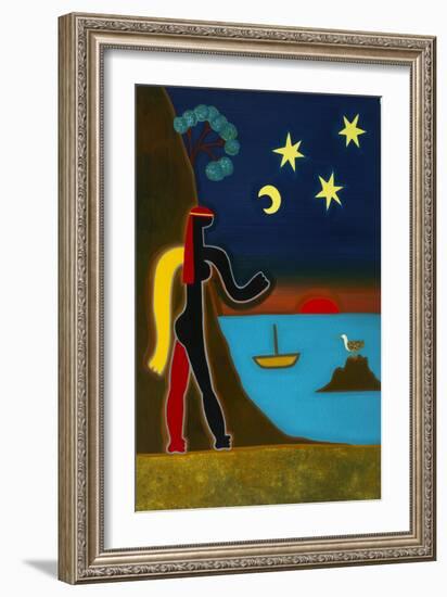 The Encounter with Isis, 2009-Cristina Rodriguez-Framed Giclee Print