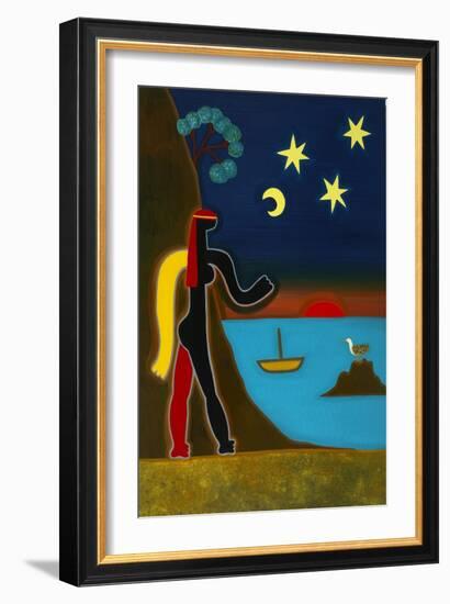 The Encounter with Isis, 2009-Cristina Rodriguez-Framed Giclee Print