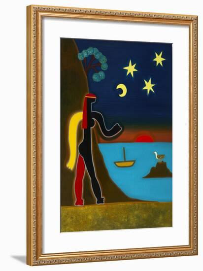 The Encounter with Isis, 2009-Cristina Rodriguez-Framed Giclee Print