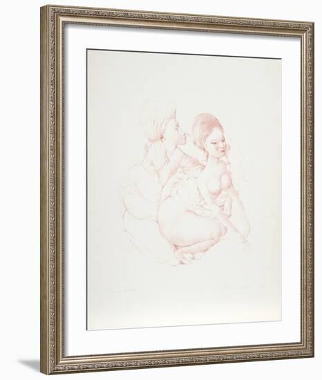 The Encounter-Karl Otto Bachmann-Framed Collectable Print