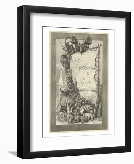 The Encyclopedia of Sport-null-Framed Art Print