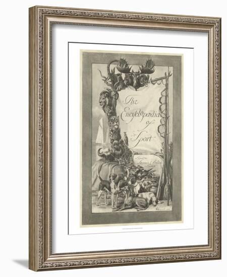 The Encyclopedia of Sport-null-Framed Art Print