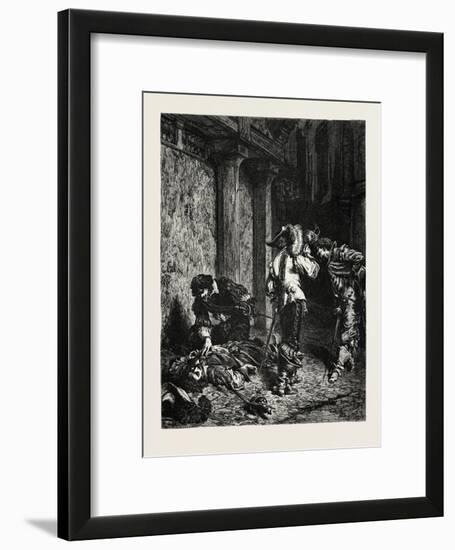 The End, Dying as the Fool Dieth-Alphonse Marie de Neuville-Framed Giclee Print