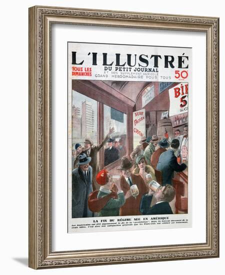 The End of Prohibition in America-null-Framed Giclee Print