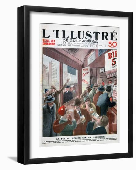 The End of Prohibition in America-null-Framed Giclee Print
