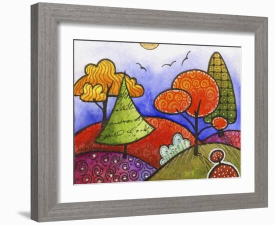 The End of Summer-Sandra Willard-Framed Giclee Print