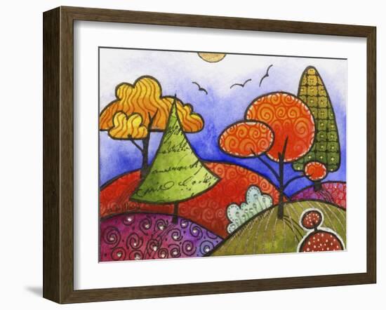 The End of Summer-Sandra Willard-Framed Giclee Print