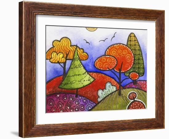 The End of Summer-Sandra Willard-Framed Giclee Print