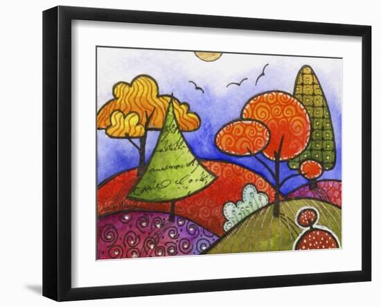 The End of Summer-Sandra Willard-Framed Giclee Print