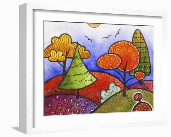 The End of Summer-Sandra Willard-Framed Giclee Print