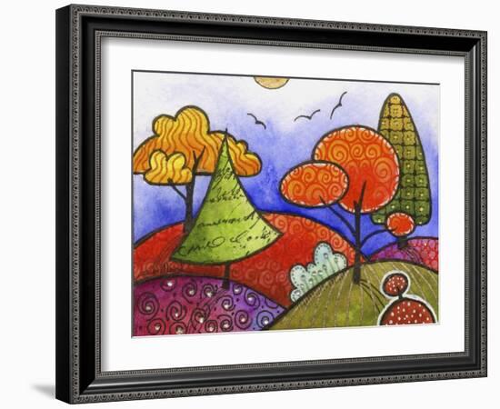 The End of Summer-Sandra Willard-Framed Giclee Print