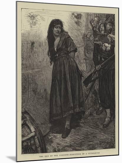 The End of the Commune, Execution of a Petroleuse-Robert Walker Macbeth-Mounted Giclee Print