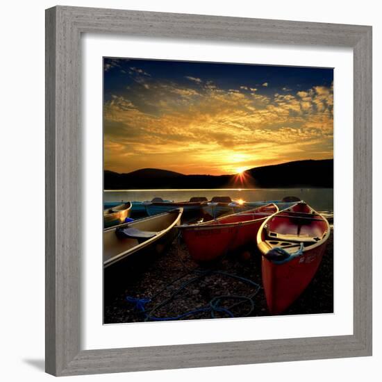 The End of the Day-Adrian Campfield-Framed Photographic Print