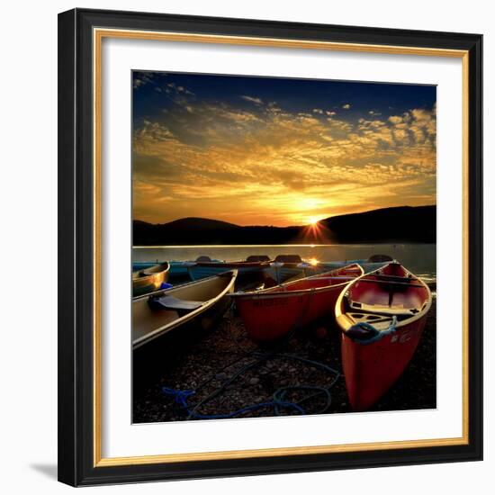 The End of the Day-Adrian Campfield-Framed Photographic Print