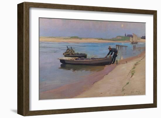 The End of the Day-Alexander Mann-Framed Giclee Print