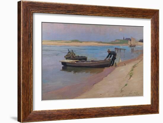 The End of the Day-Alexander Mann-Framed Giclee Print