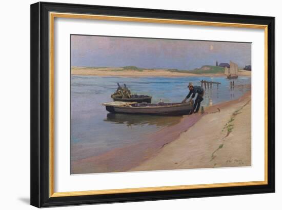 The End of the Day-Alexander Mann-Framed Giclee Print
