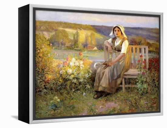 The End of the Day-Jean Beauduin-Framed Premier Image Canvas