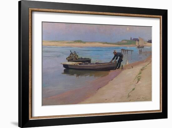 The End of the Day-Alexander Mann-Framed Giclee Print