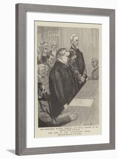 The End of the Liberator Trial-null-Framed Giclee Print