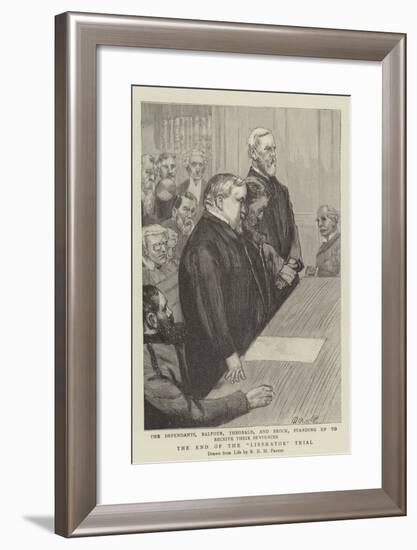 The End of the Liberator Trial-null-Framed Giclee Print