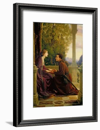 The End of the Quest, 1921-Frank Bernard Dicksee-Framed Giclee Print