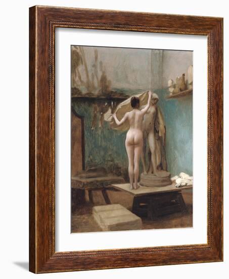 The End of the Sitting, C.1896-Jean Leon Gerome-Framed Giclee Print